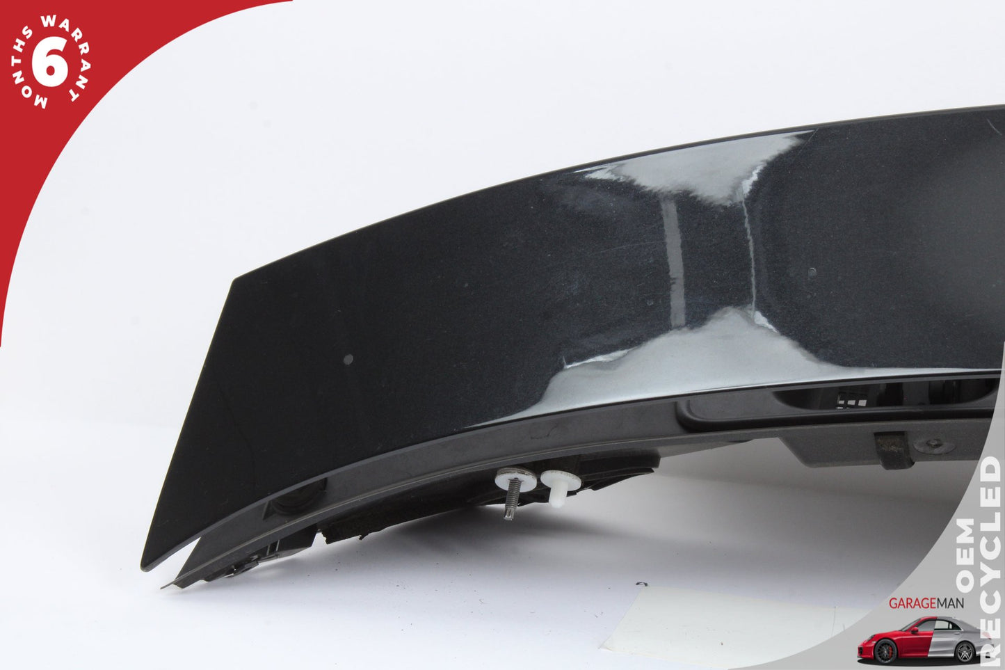 2012-2018 Audi A7 Rear Tailgate Trunk Lid Spoiler Assembly Black 4G8827086D OEM