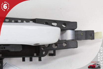 2012-2018 Audi A7 Right Passenger Side Exterior Door Handle White 4H0837886 OEM