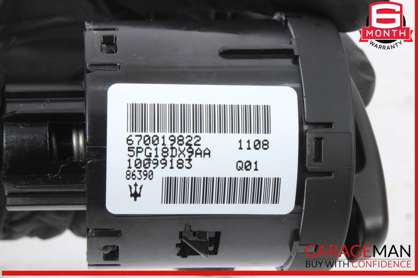2014-2022 Maserati Ghibli Headlight Switch 670019822