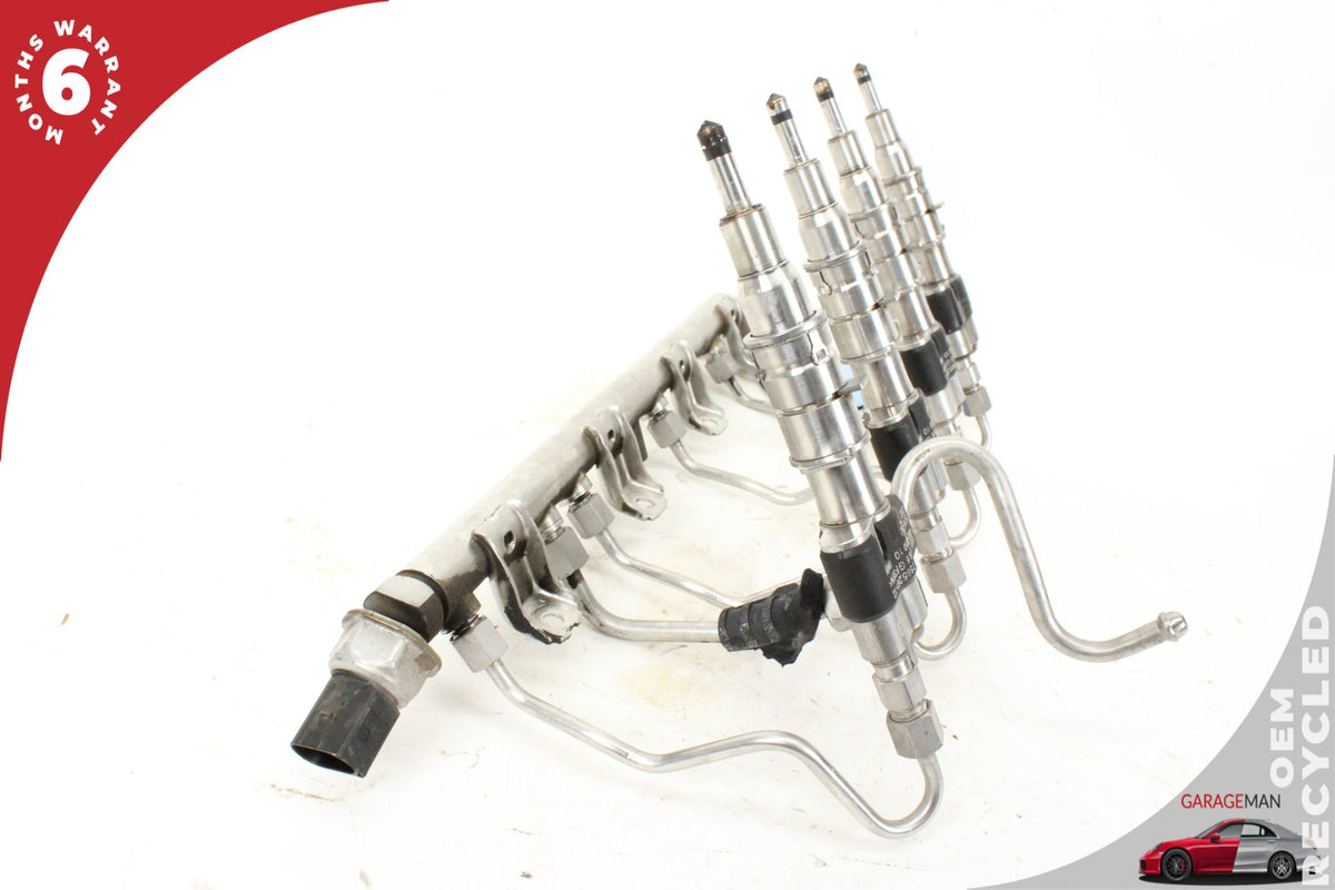 2011-2016 BMW 550i F10 N63 4.4L Fuel Injectors Set of 4 Index-12 w/ Right Side Fuel Rail