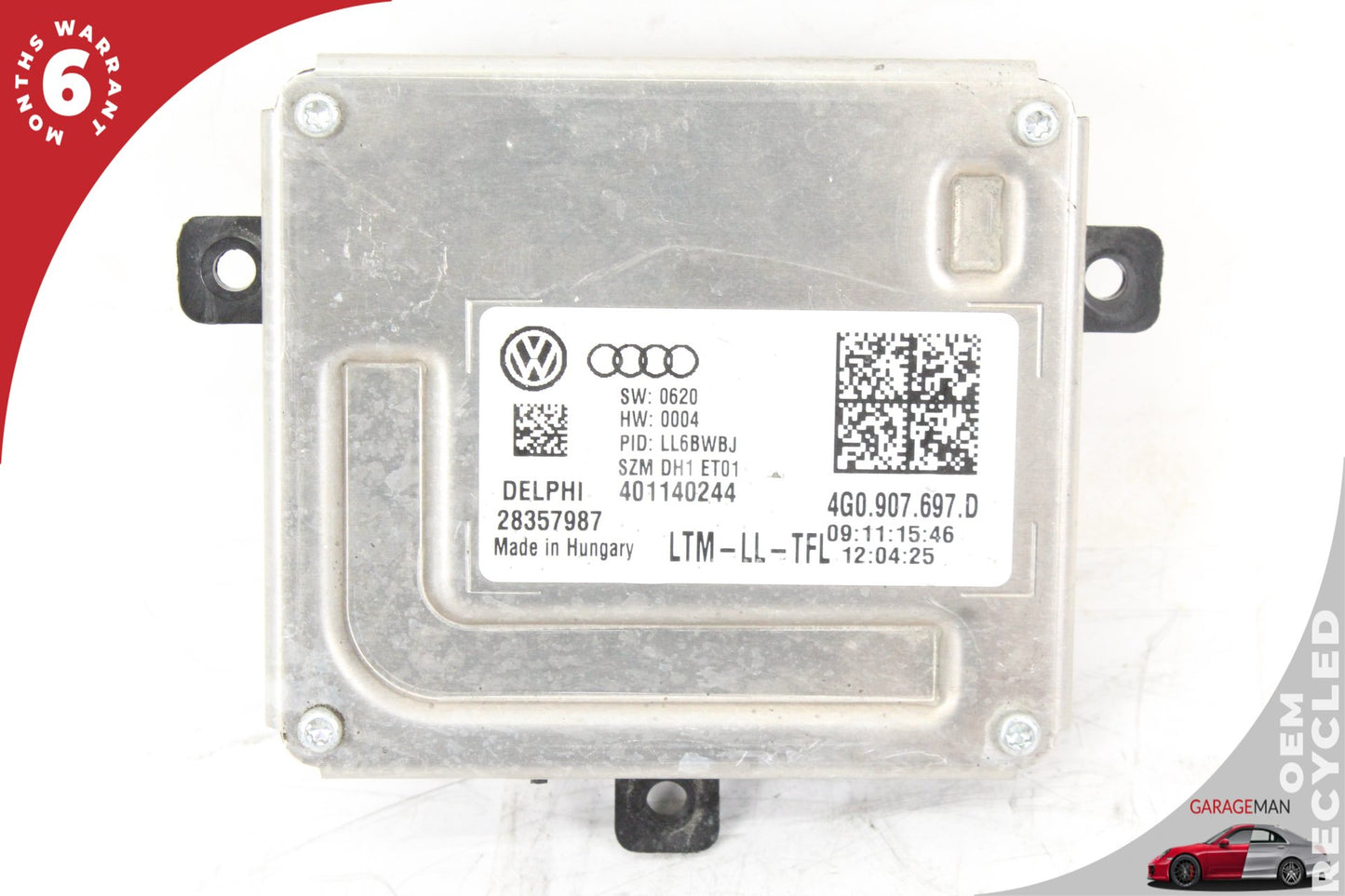 2013-2017 Audi SQ5 Q5 LED DRL Head Light Headlight Ballast Module 4G0907697D OEM