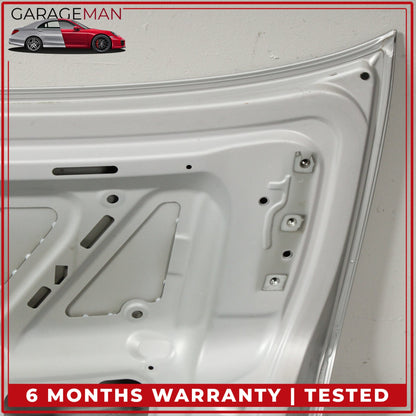 2009-2015 BMW 740i F01 Rear Trunk Boot Lid Panel Assembly Silver Metallic OEM