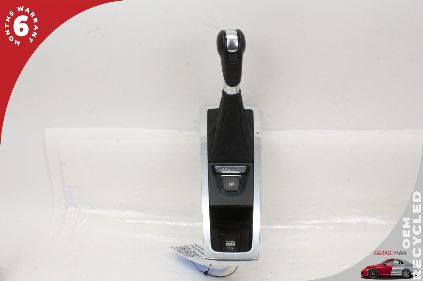 2015-2018 Porsche Macan 95B Center Console Shifter Knob Boot Trim Cover OEM
