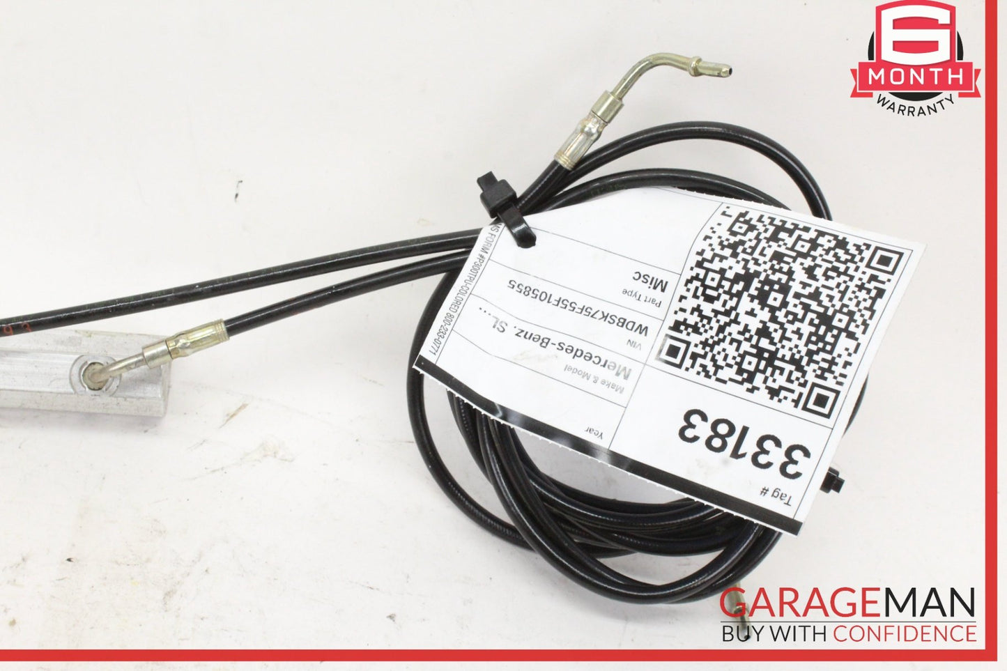 2003-2012 Mercedes SL500 R230 Left Trunk Lock Cylinder 2308000972 Genuine