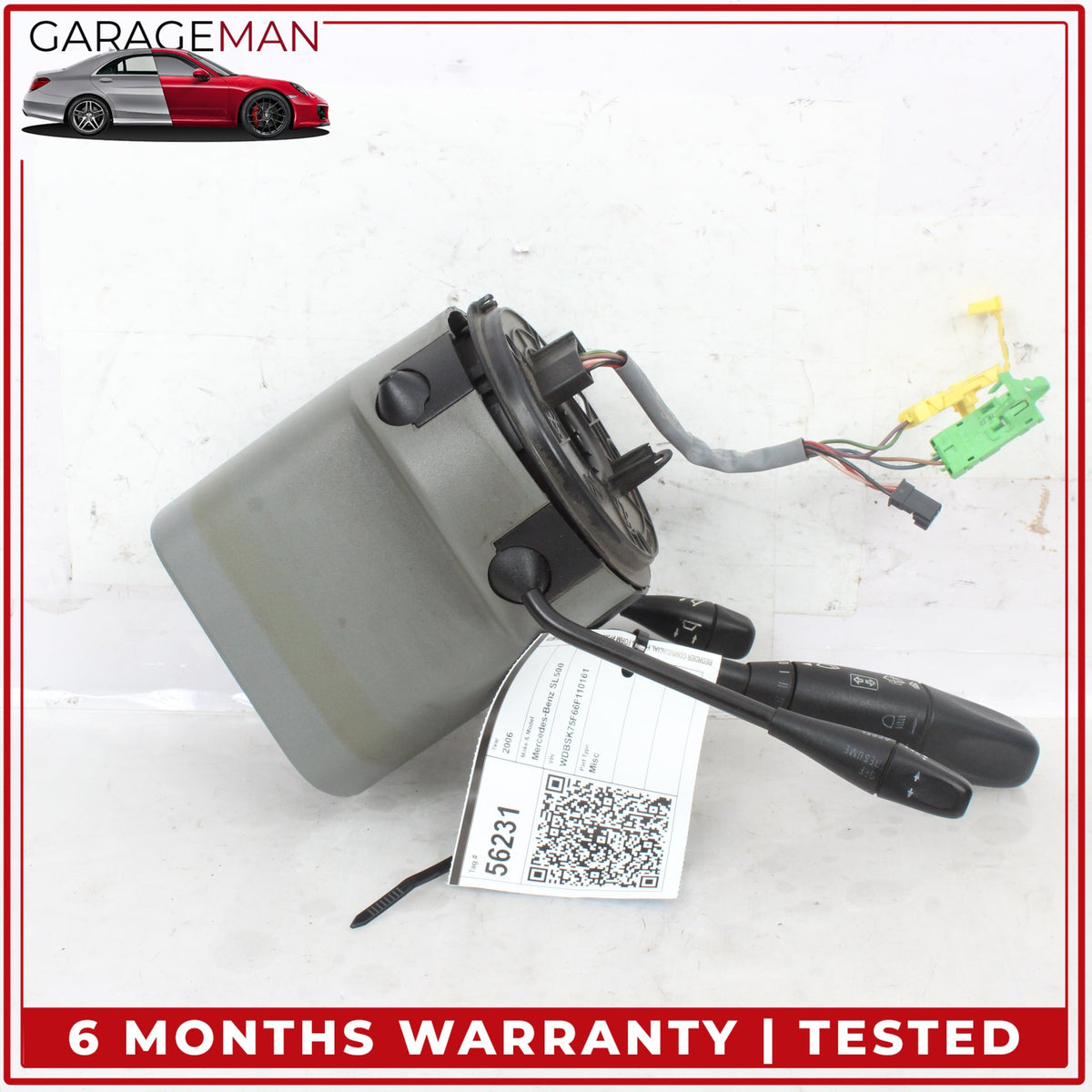 2003-2006 Mercedes R230 SL500 Steering Column Combination Switch 2305400445 OEM