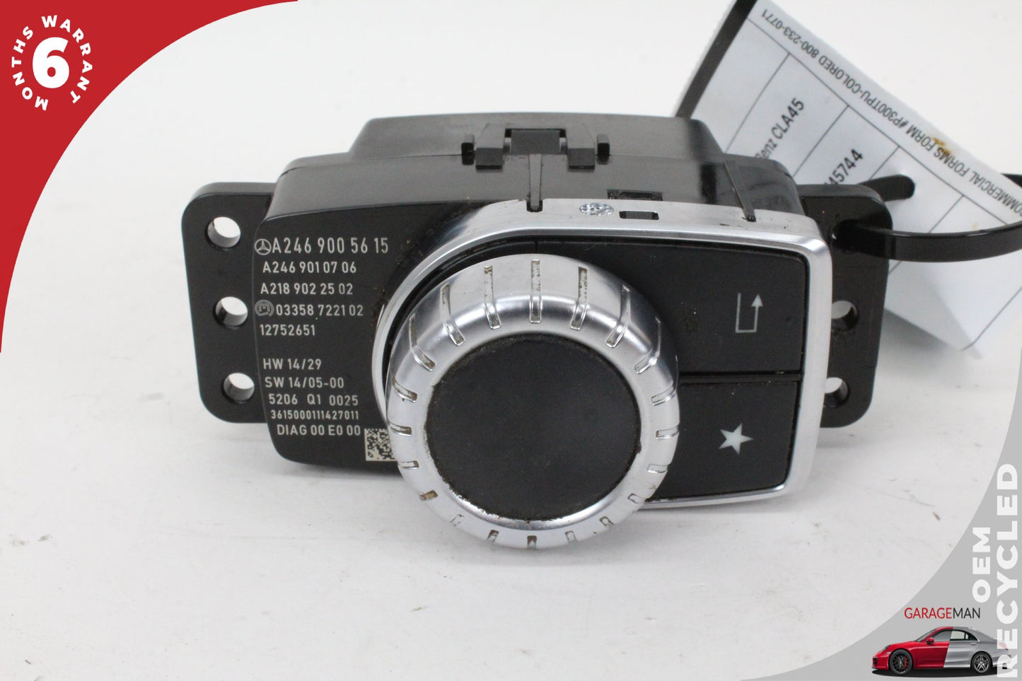 2014-2019 Mercedes CLA45 AMG Console Head Unit Controller Knob Multi Switch OEM
