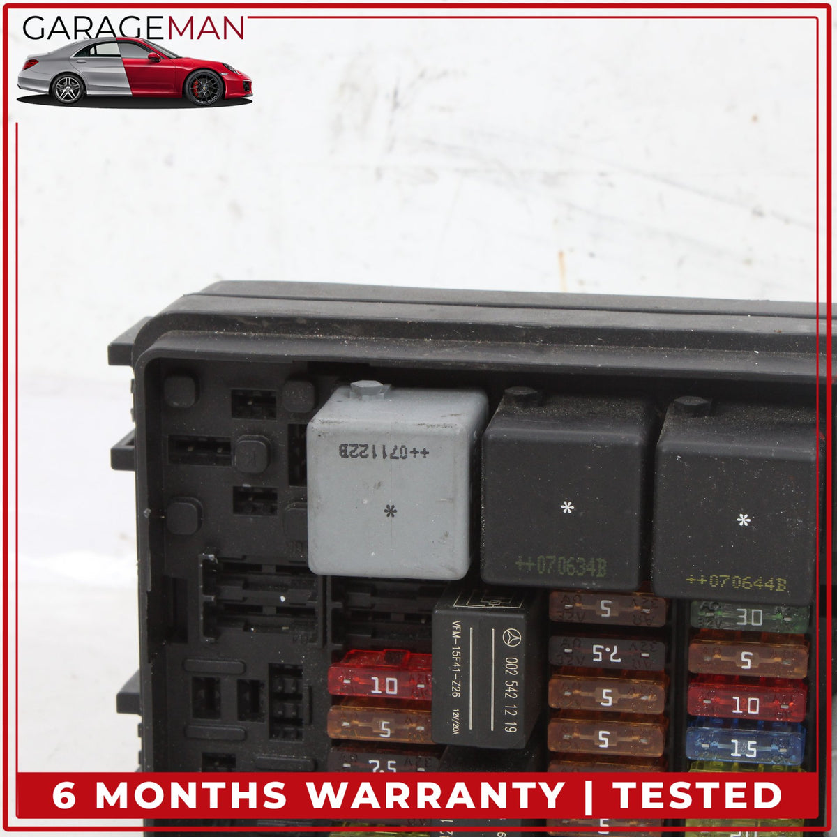 2006-2013 Mercedes W164 ML350 GL450 R350 Rear SAM Fuse Relay Box 1645402372 OEM