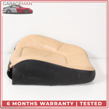 2011-2018 Porsche Cayenne 958 Front Right Side Top Upper Seat Cushion Beige OEM