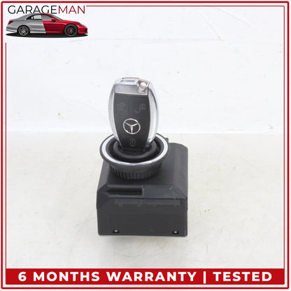 2014-2020 Mercedes W212 E350 Ignition Switch Module w/ Key Fob 2189054701 OEM