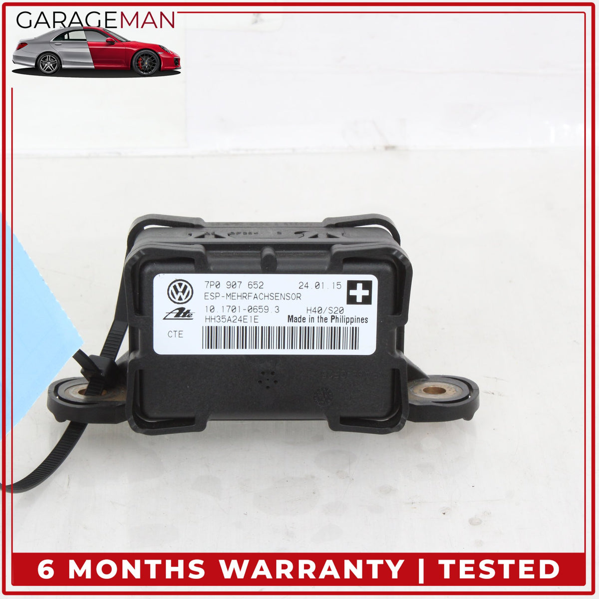 2007-2018 Audi Q7 Porsche Cayenne 958 Yaw Rate Speed Sensor Module 7P0907652 OEM