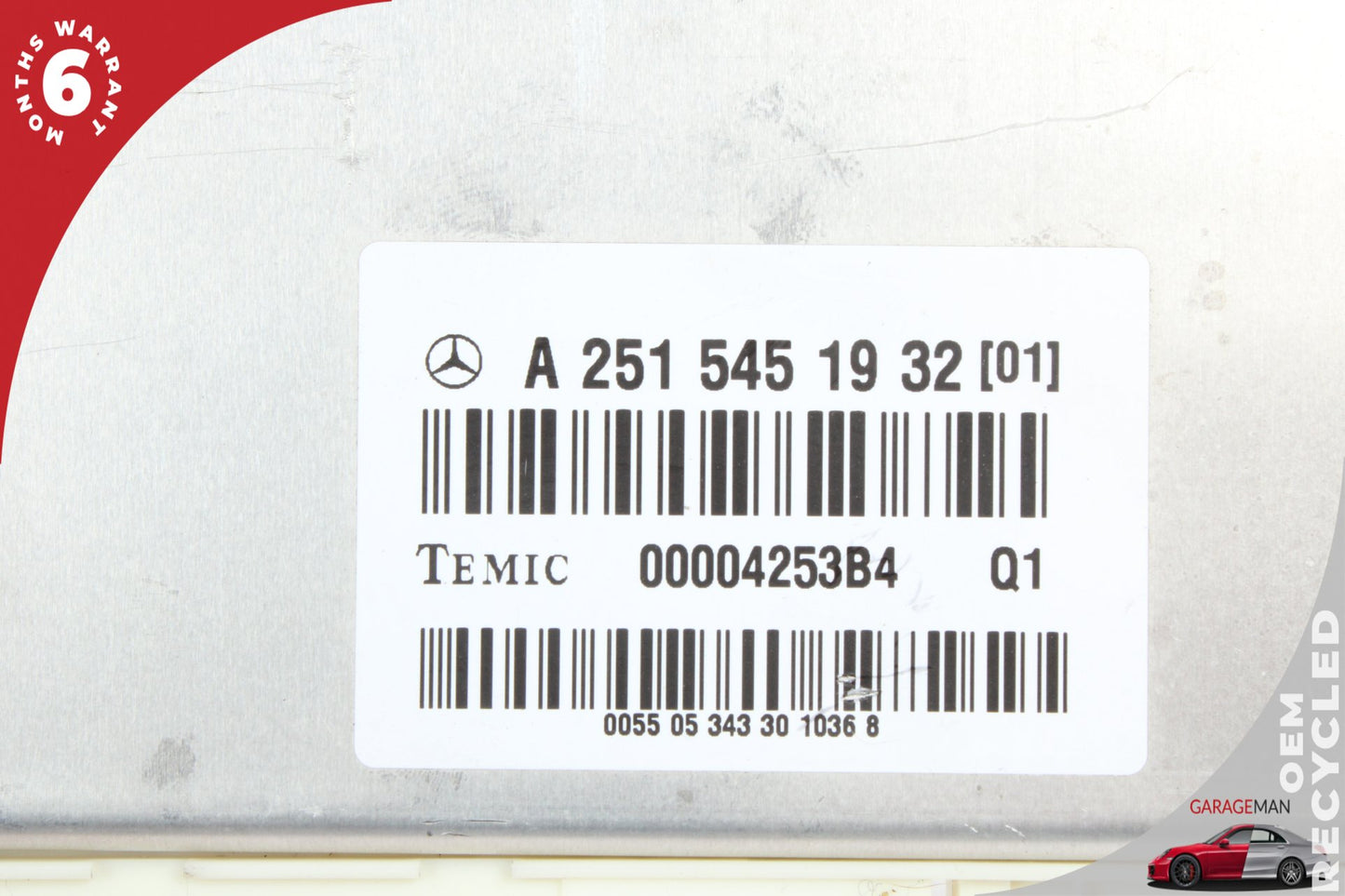 2006-2013 Mercedes X164 GL450 R350 Air Ride Suspension Control Module Unit OEM
