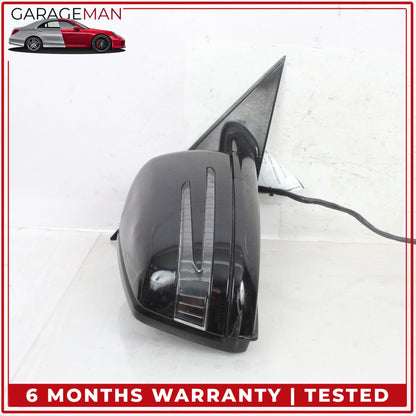 2010-2013 Mercedes W221 S550 Front Right Side Door Rear View Mirror Black OEM