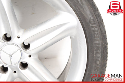 2003-2012 Mercedes R230 SL500 Rear Wheel Rim w/ Tire 9.5JX18H2 ET40 OEM