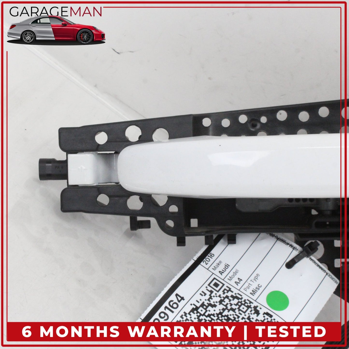 2009-2016 Audi A4 S4 A5 S5 Front Left Driver Side Exterior Door Handle White OEM