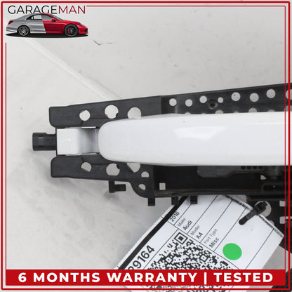 2009-2016 Audi A4 S4 A5 S5 Front Left Driver Side Exterior Door Handle White OEM
