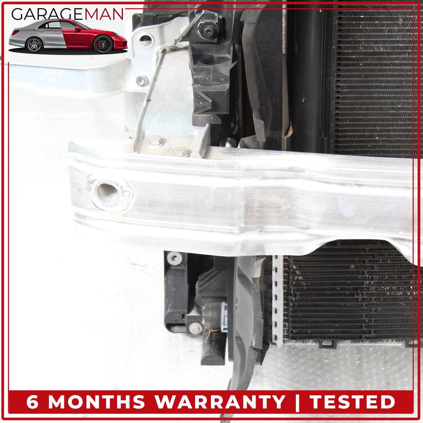 2012-2018 Audi A6 A7 Front Engine Cooling Radiator Core Support Assembly OEM
