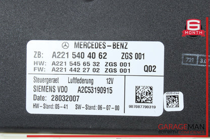 2007-2014 Mercedes S550 W221 Airmatic Air Suspension Control Module 2215404062