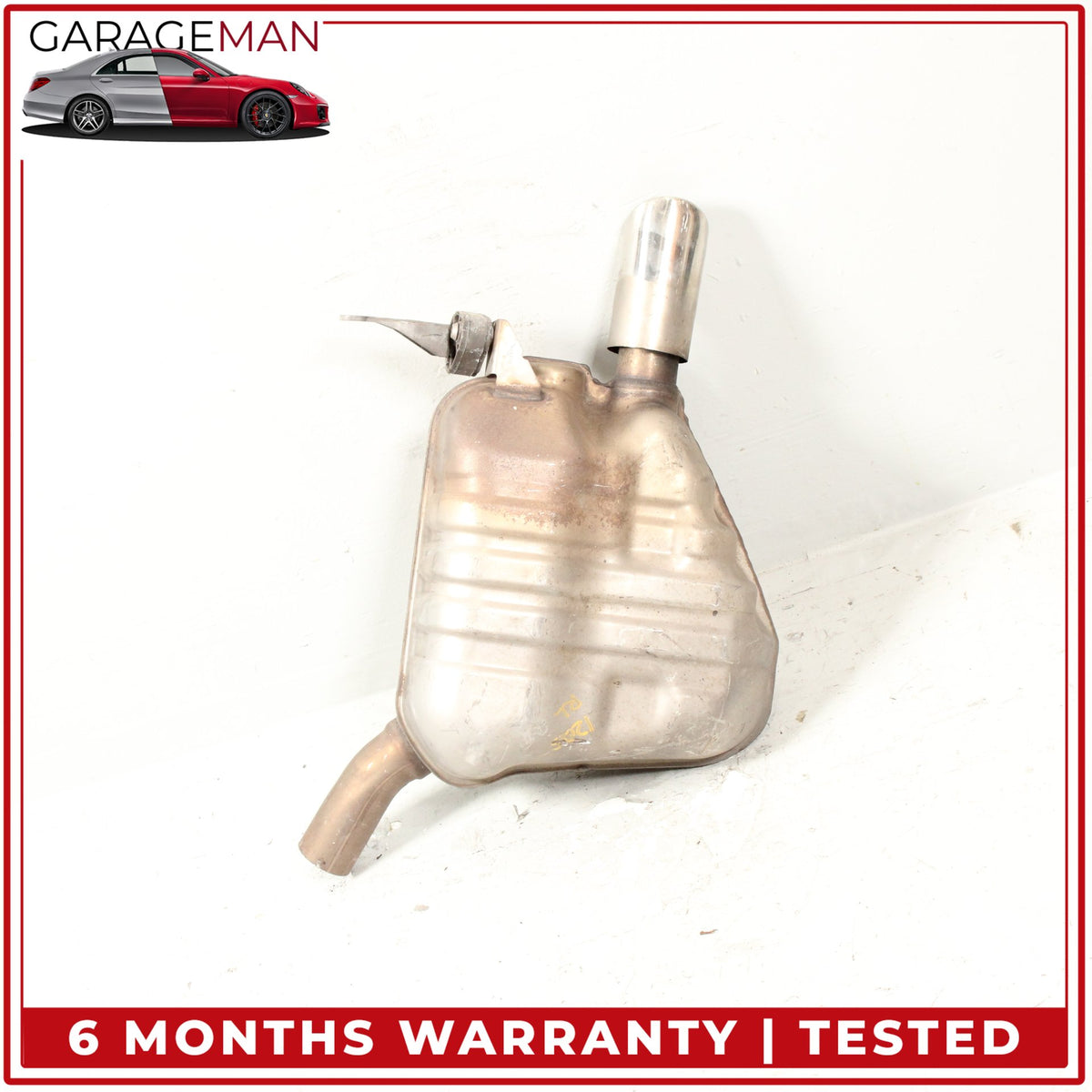2009-2012 Audi Q5 Rear Left Driver Side Exhaust Muffler 8R0253611P OEM