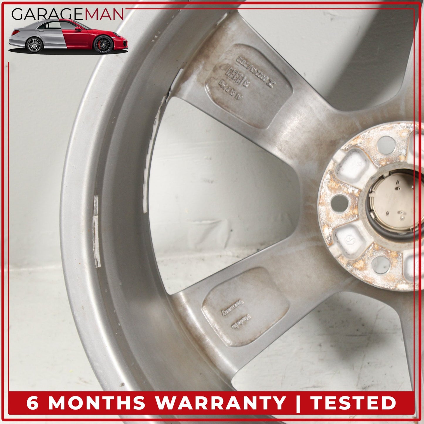 2012-2018 Audi A6 S6 Front or Rear Side 5 Spoke Wheel Rim 8.5JX20H2 ET45 OEM