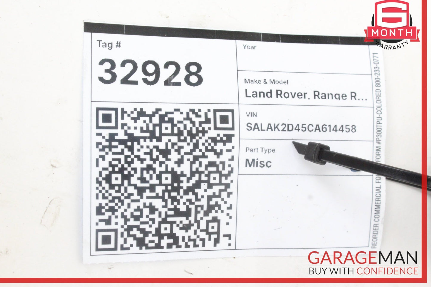 2005-2016 Land Rover LR4 Left Side Trunk Lid Latch Lock Actuator 51247016049 OEM