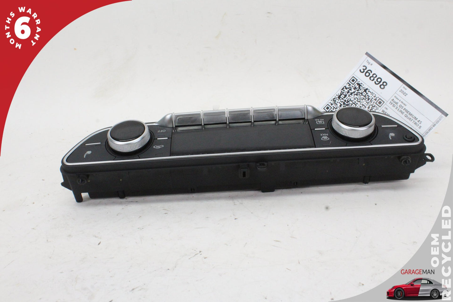 2018-2025 Audi Q5 AC Temperature Climate Control Switch Panel 80A820043AH OEM