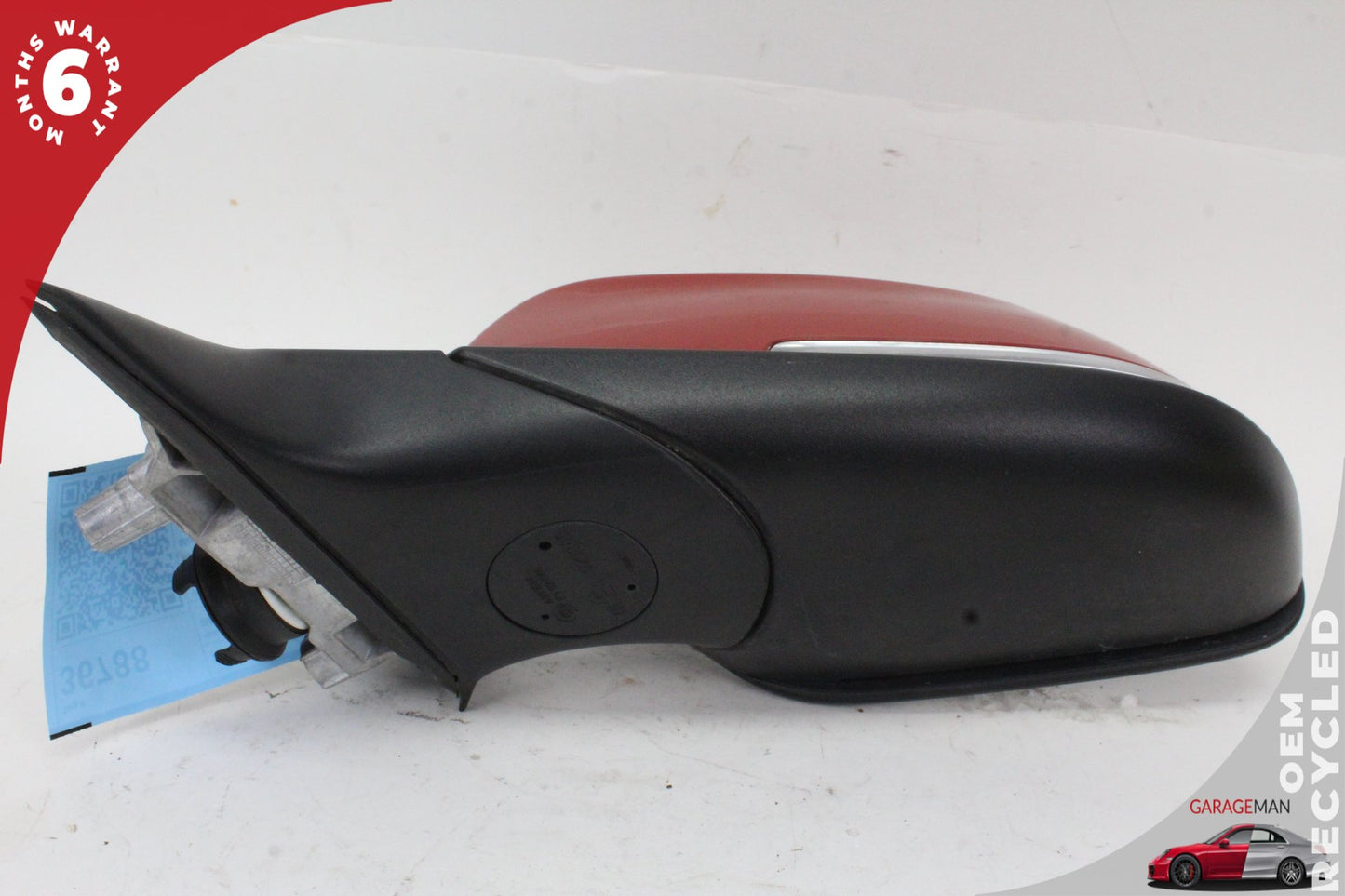 2012-2018 BMW 320i F30 Front Left Side Door Rear View Mirror Red 7345673 OEM