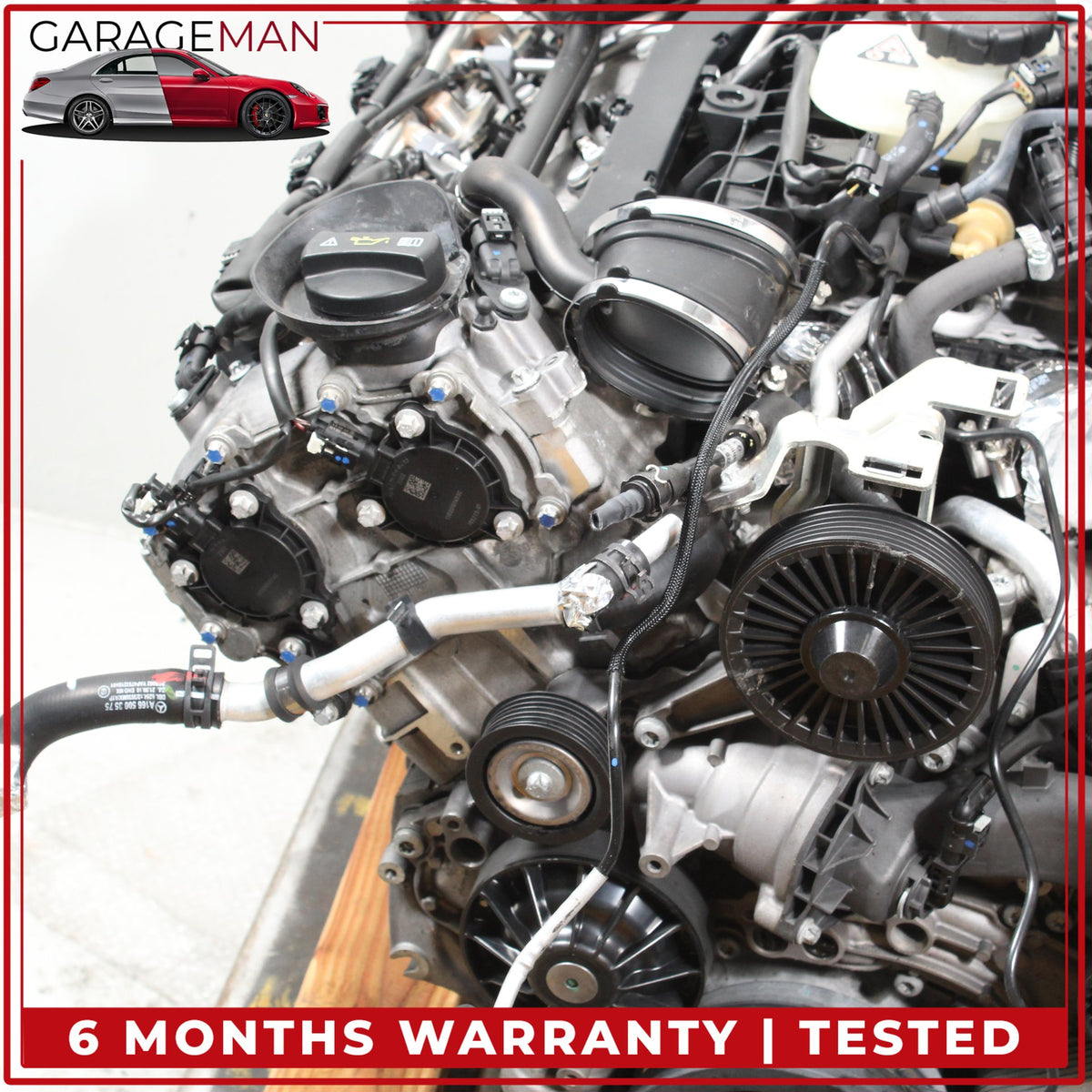 2011-2019 Mercedes X166 GL450 AWD 4.7 V8 Engine Motor Assembly 278928 OEM 156K