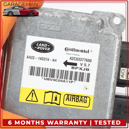 2010-2014 Land Rover LR4 L319 SUV Air Bag Airbag Sensor Module AH2214D374AH OEM