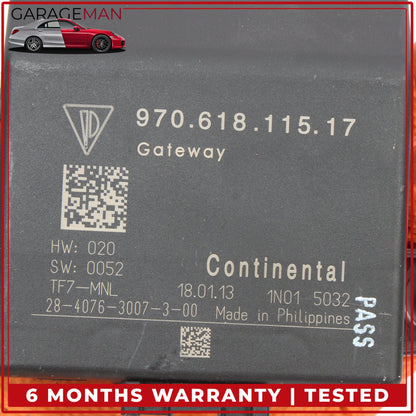 2010-2016 Porsche Panamera 970 Central Gateway Control Module 97061811517 OEM