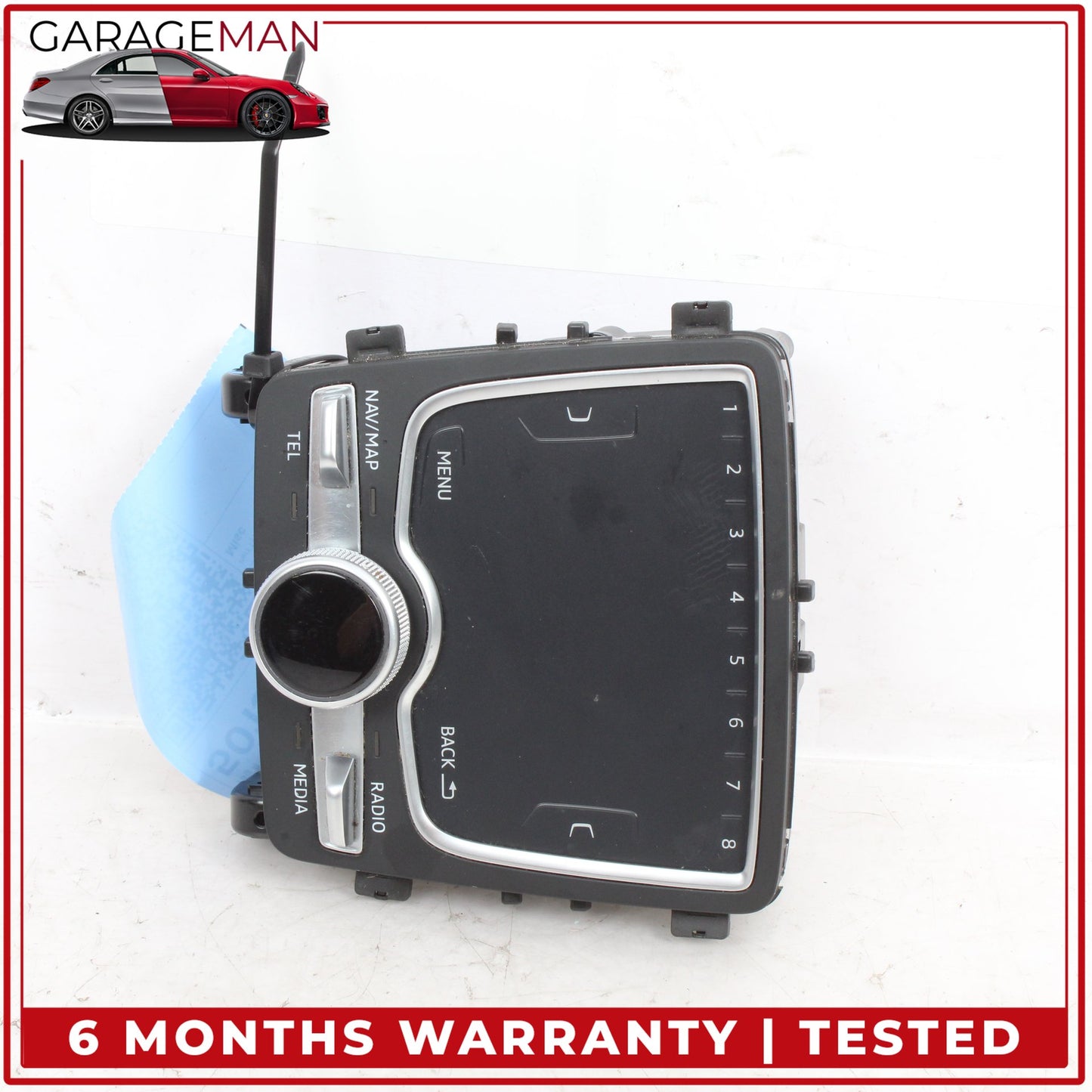 2017-2019 Audi Q7 Front MMI Multi Media Touch Pad Control Switch 4M0919615H OEM