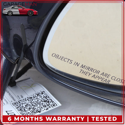 2010-2013 Porsche Panamera 970 Right Door Rear View Mirror Blue Metallic OEM
