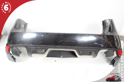 2011-2014 Porsche Cayenne 958 S Hybrid Rear Bumper Cover 95850541110 Jet Black Metallic