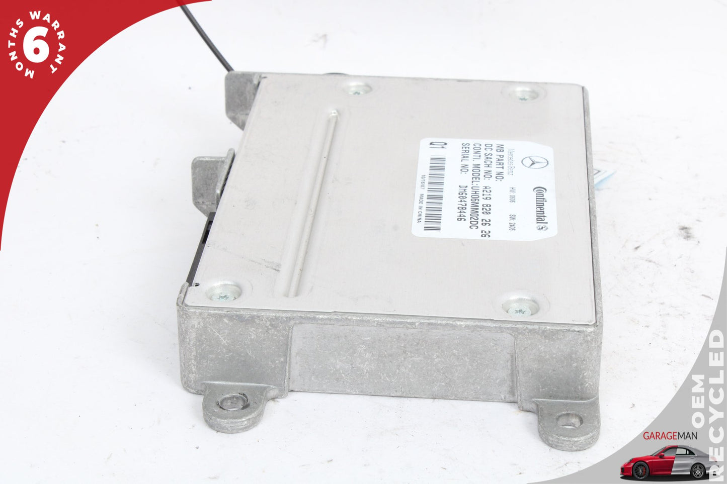 2006-2012 Mercedes W164 ML320 E350 SL600 Comm Control Module 2198202626 OEM