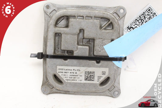 2012-2015 Audi A7 S7 LED Headlight Lamp Ballast Control Module 4G0907472A OEM