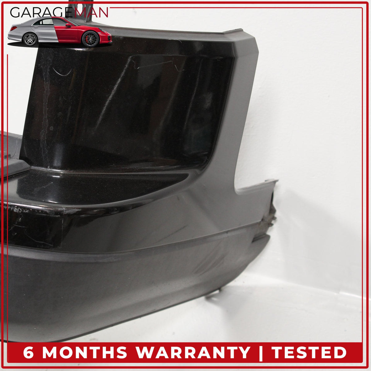 2010-2016 Land Rover LR4 L319 SUV Rear Bumper Cover Santorini Black Metallic OEM