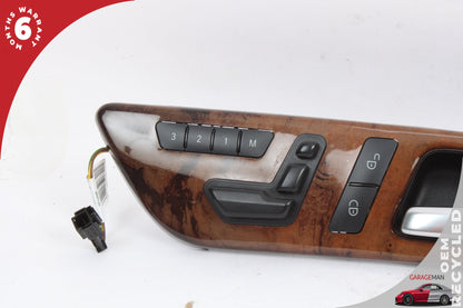 12-19 Mercedes X166 GL450 Front Right Side Seat Adjustment Switch w/ Trim OEM
