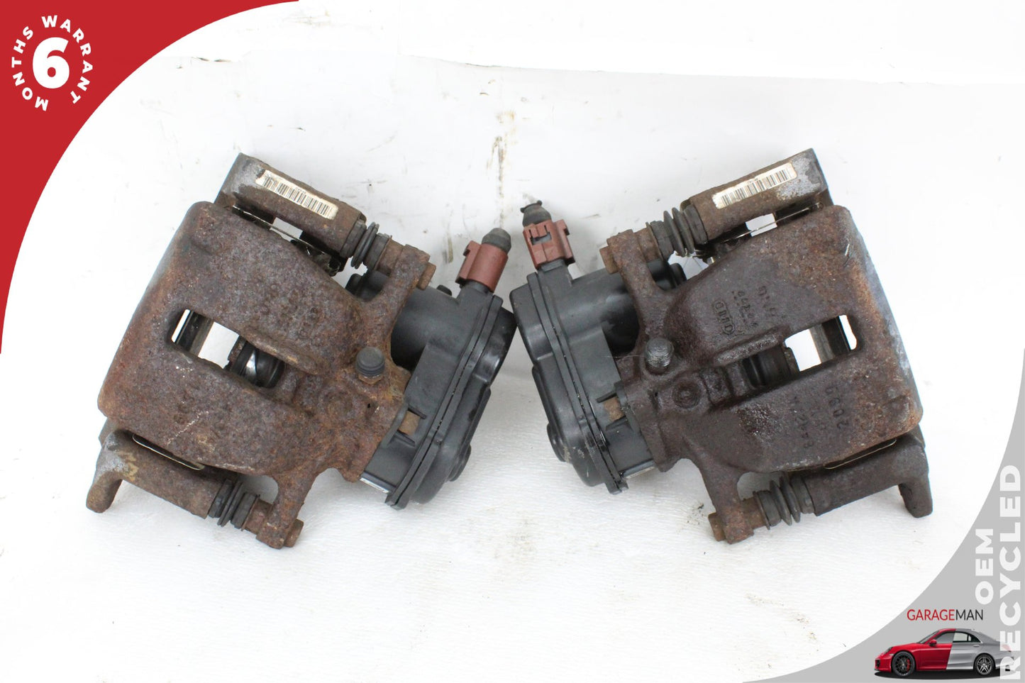 2009-2016 Audi A4 Rear Left and Right Brake Calipers (set of 2) 8K0615403E