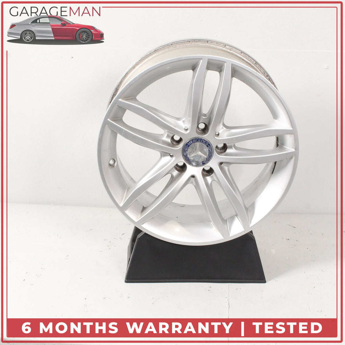 2012-2014 Mercedes W204 C250 C350 Front Wheel Rim 7.5JX17H2 ET47 2044011100 OEM