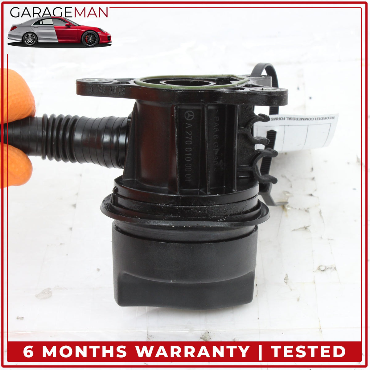 2014-2020 Mercedes X156 GLA250 CLA250 Oil Filler Tube w/ Hose 2700100001 OEM