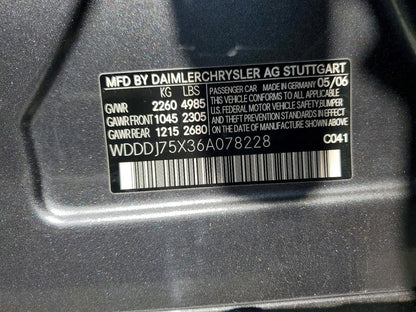 Parting Out- Mercedes-Benz CLS500 W219- 101