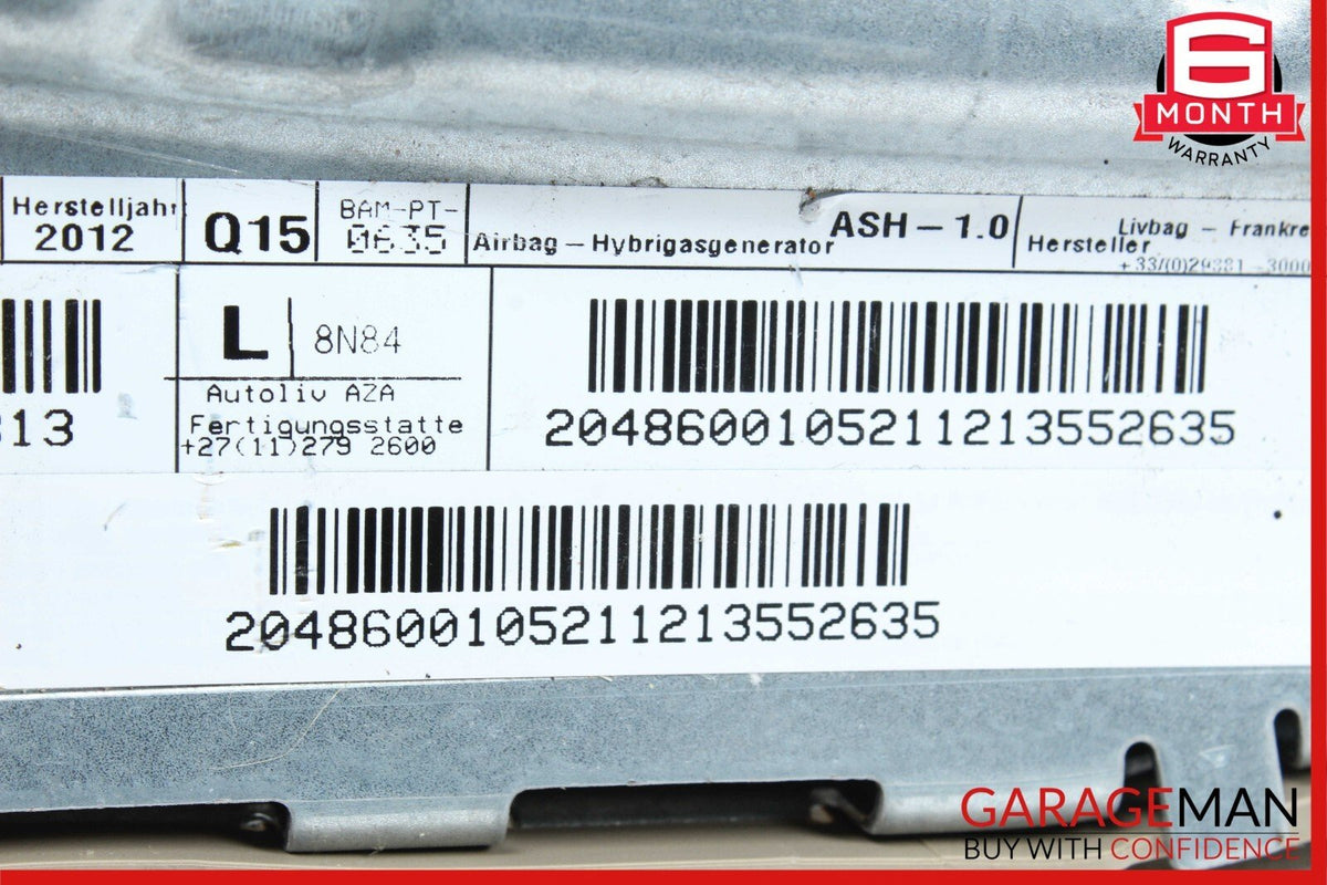 08-15 Mercedes W204 C300 GLK350 Front Left Side Seat Airbag Air Bag SRS OEM
