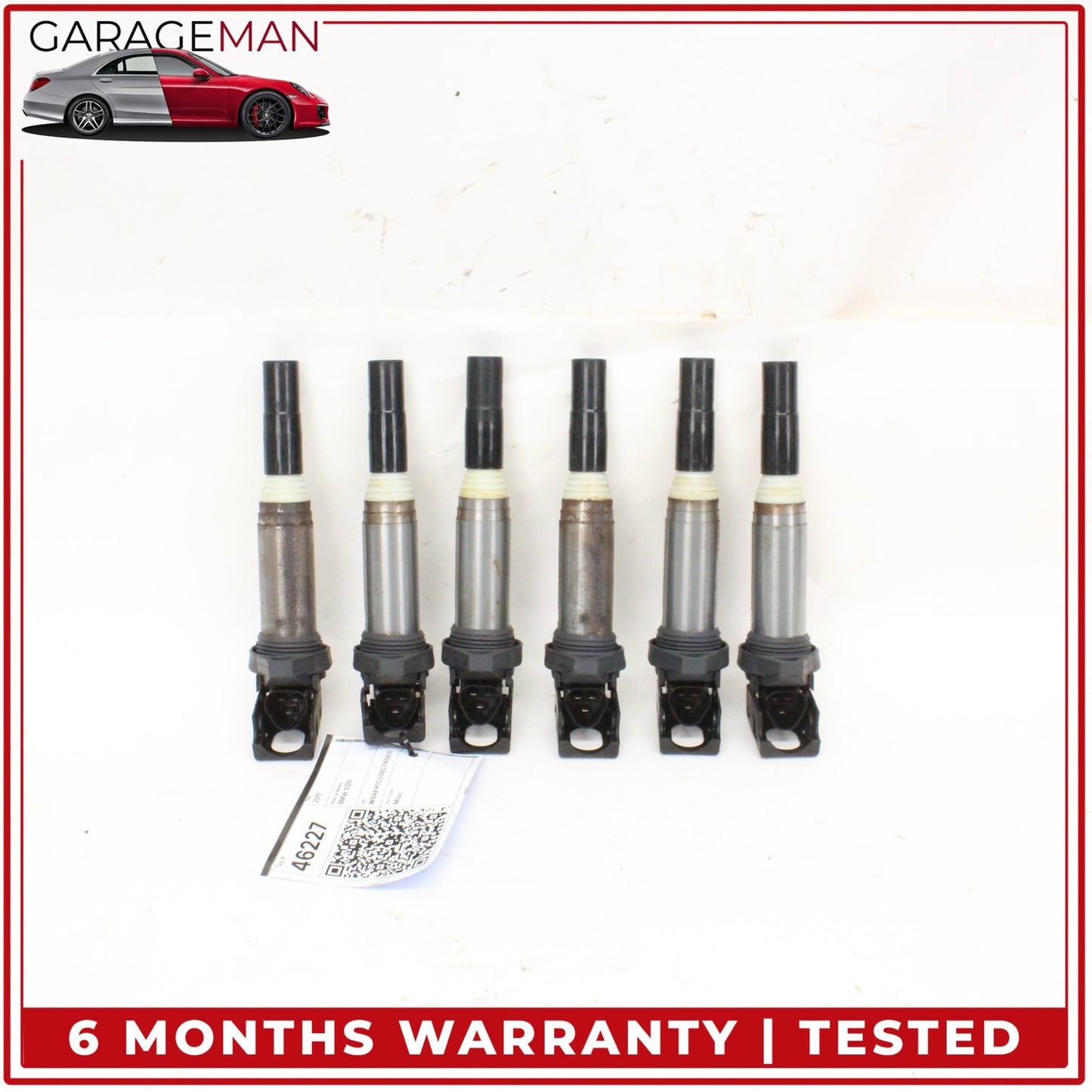 2011-2016 BMW 528i F10 N52 3.0L Ignition Coils (Set of 6) 8616153