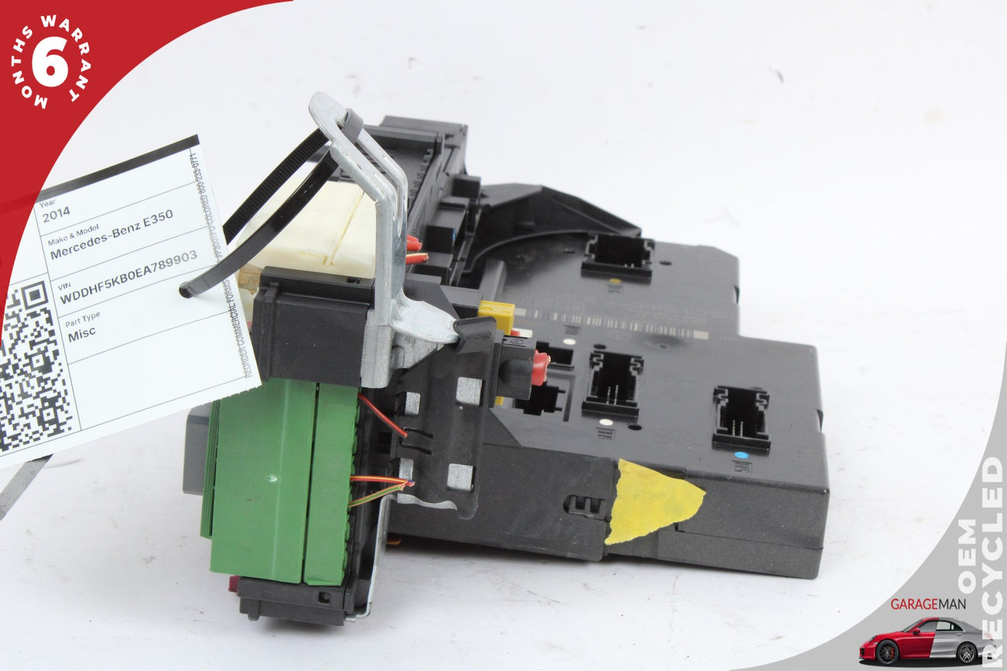 10-18 Mercedes-Benz E350 W212 Sedan Rear SAM Fuse Relay Box 2129009722