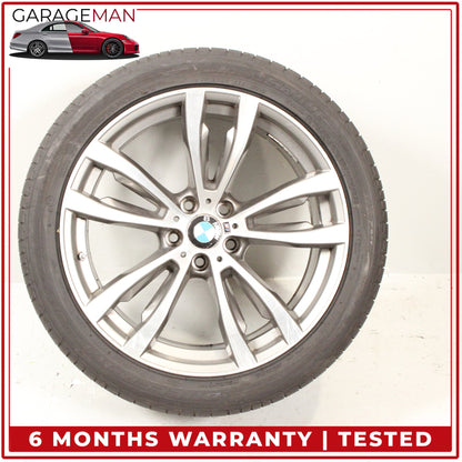 2013-2019 BMW X5 X6 Rear Wheel Rim w/ Bridgestone Dueler H/P Tire 7846791 OEM