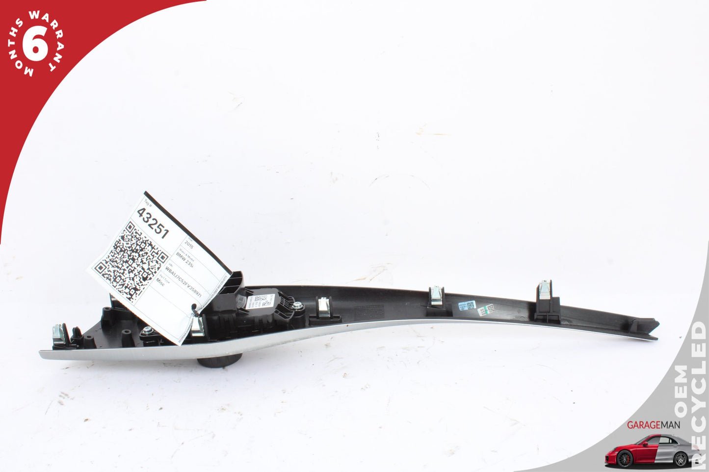 2014-2021 BMW 235i F22 iDrive Console Head Unit Controller Knob Multi Switch w/ Trim