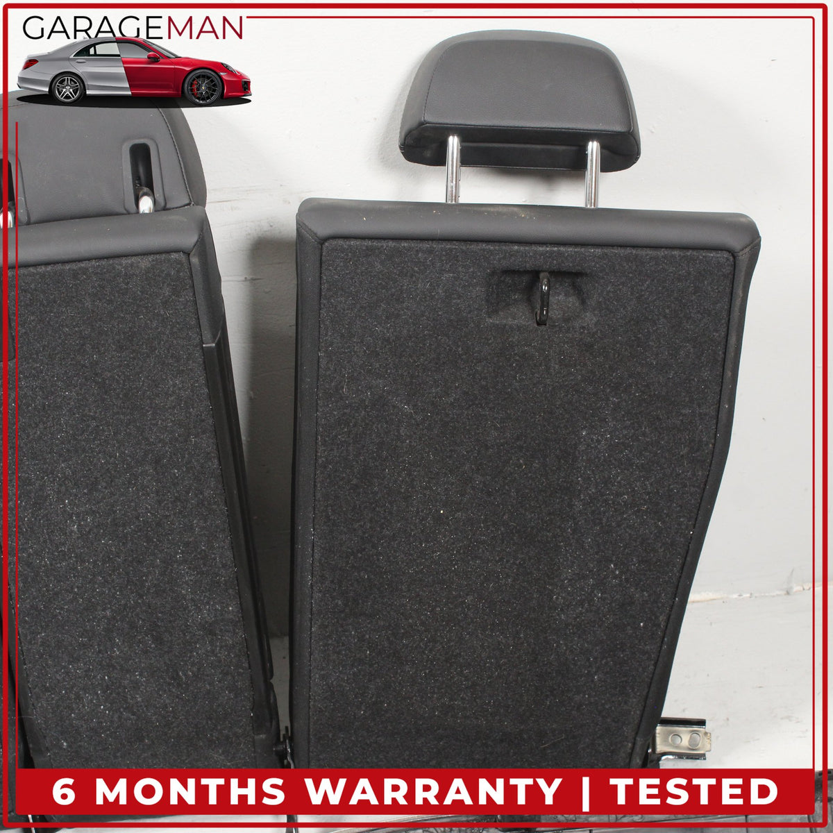 2019-2025 BMW M340i G20 Rear Upper and Lower Seat Cushion w/ Bolster Set OEM