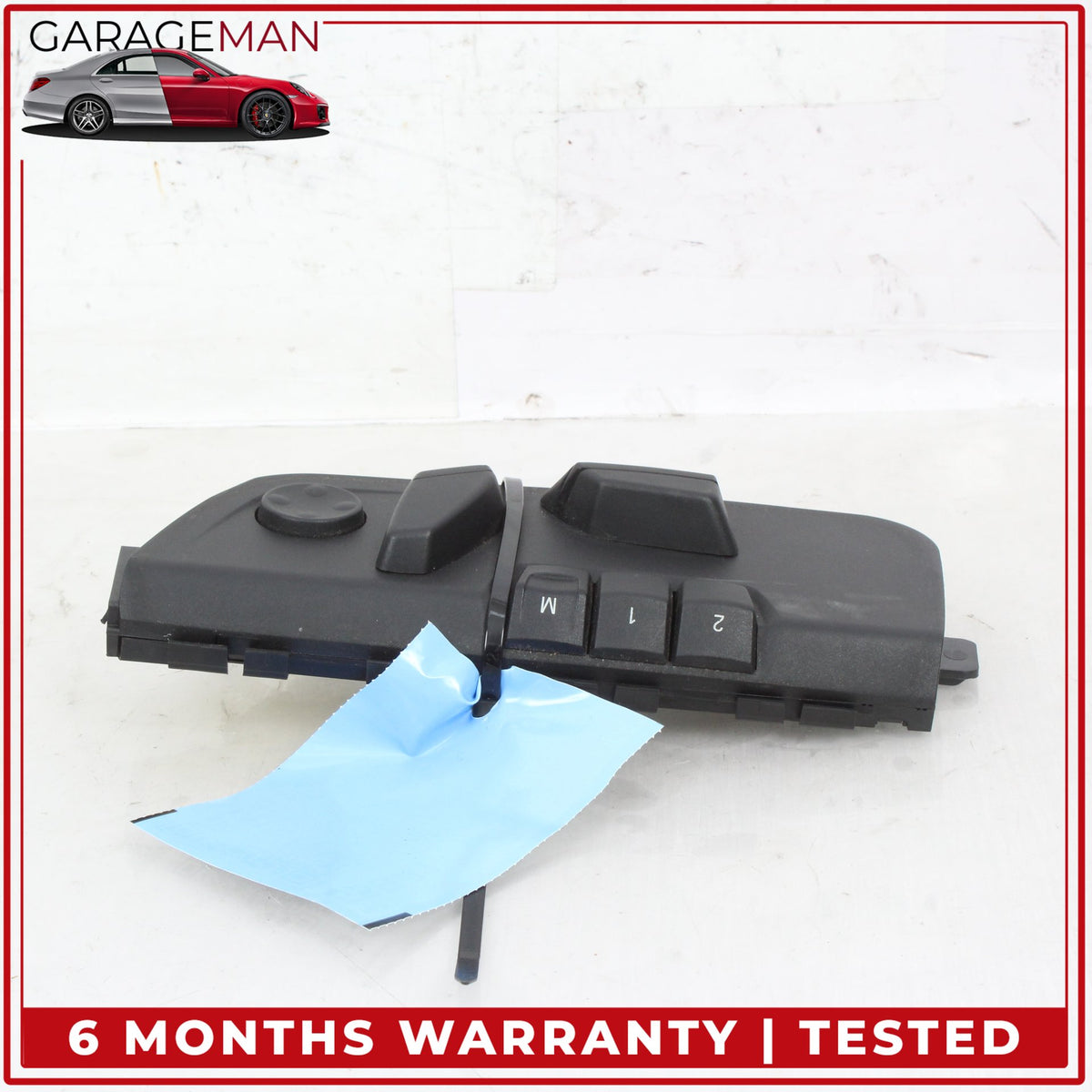 2012-2018 BMW 640i 650i M6 X5 Front Left Side Seat Adjustment Switch 9212911 OEM