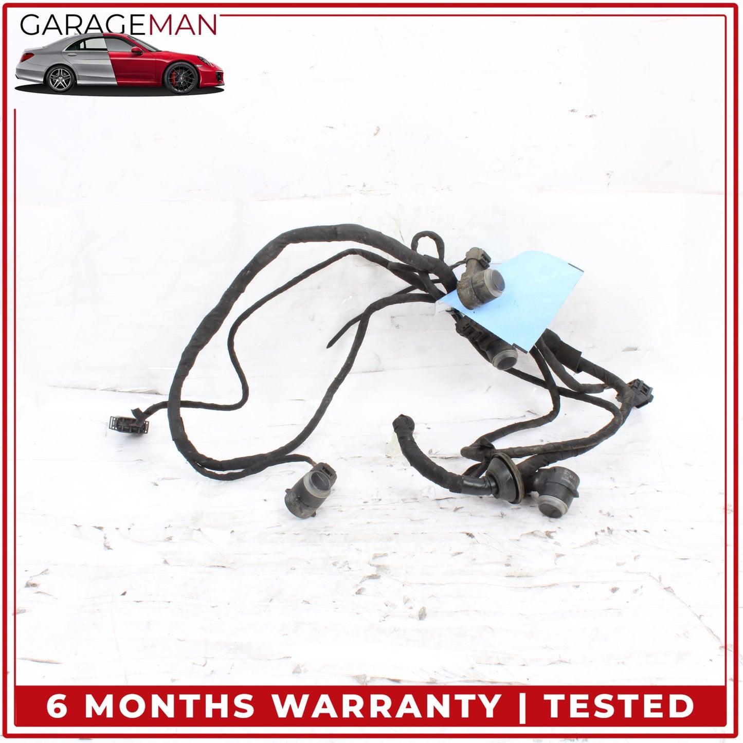 2010-2014 Mercedes W216 CL550 CL600 Rear Bumper Parking Sensor Wire Harness OEM