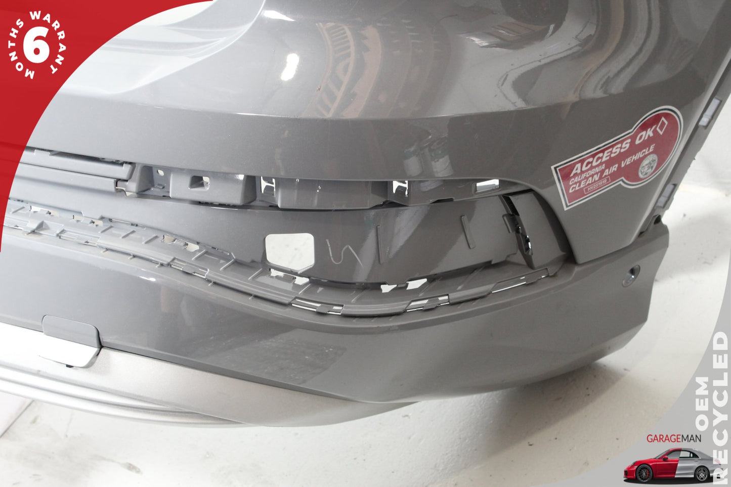 2022-2024 Audi Q4 E-tron SUV Rear Bumper Cover Gray 89A807527C OEM