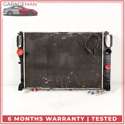 2006-2009 Mercedes W211 E350 Engine Cooling Radiator A/C Condenser Assembly OEM